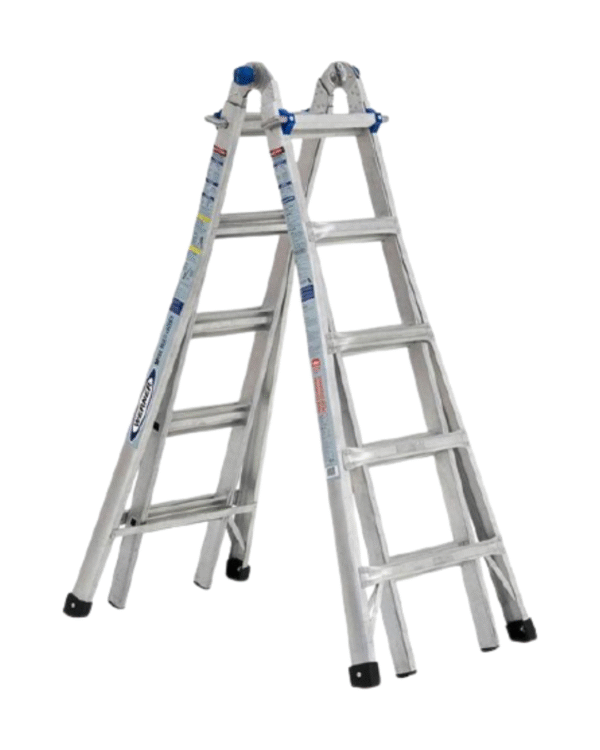 K&D Heavy-Duty Aluminum Step Ladder - 9-Foot