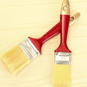 K&D Flat Paint Brush Set - 2-Piece  2-Inch and 3 inch